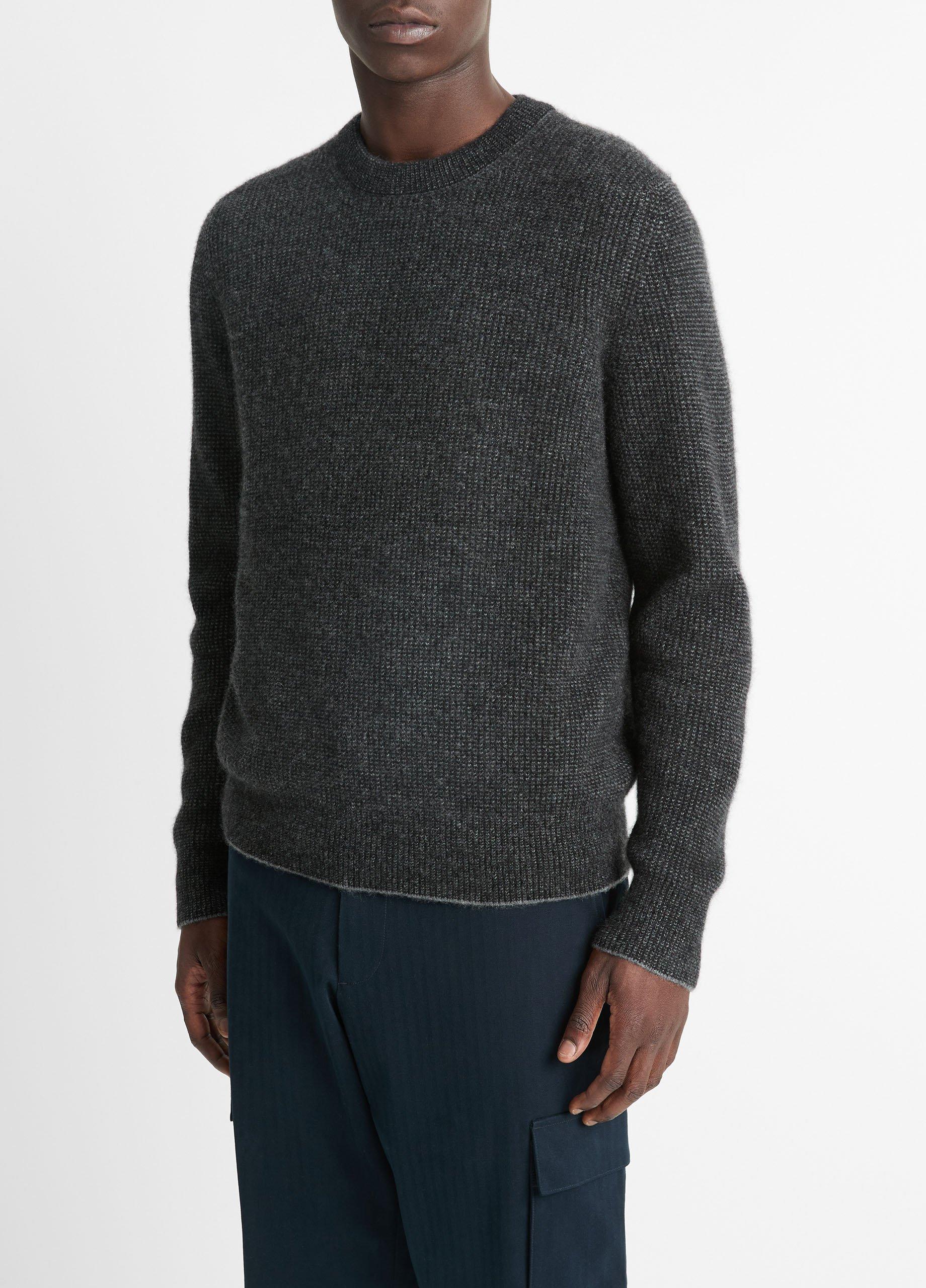 Plush Cashmere Thermal Crew Neck Sweater image number 2