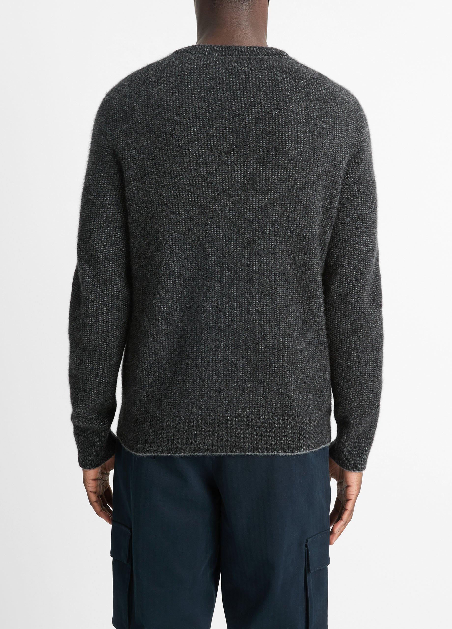 Plush Cashmere Thermal Crew Neck Sweater image number 3