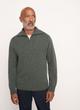 Mélange Quarter-Zip Sweater image number 1