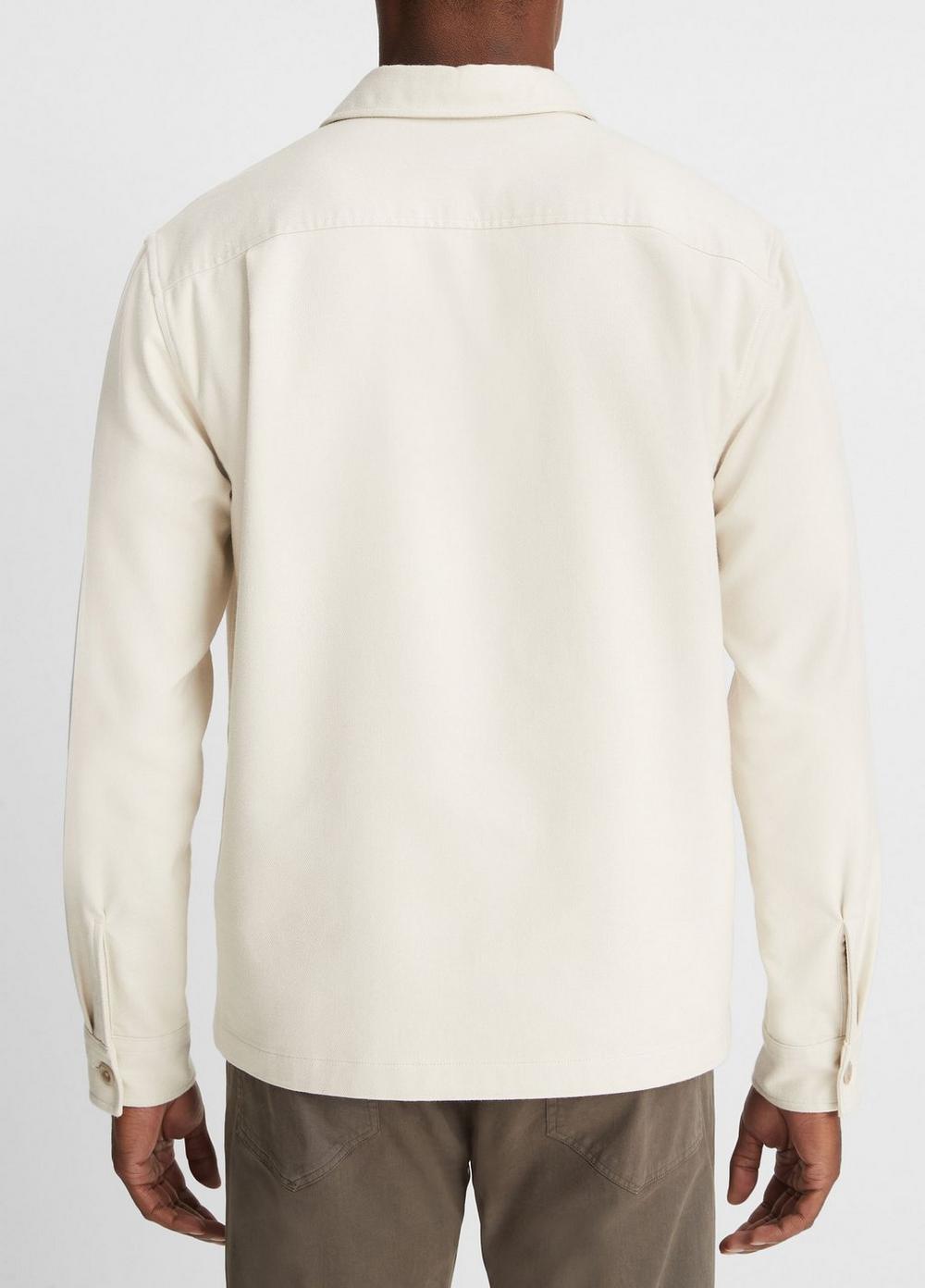 Double-Face Workwear Shirt in Long Sleeve | Vince