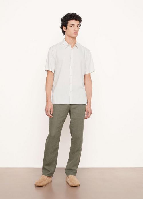 Peninsula Stripe Short Sleeve Shirt
