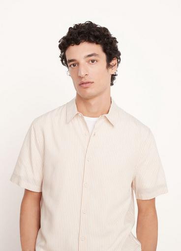 Peninsula Stripe Short Sleeve Shirt image number 1