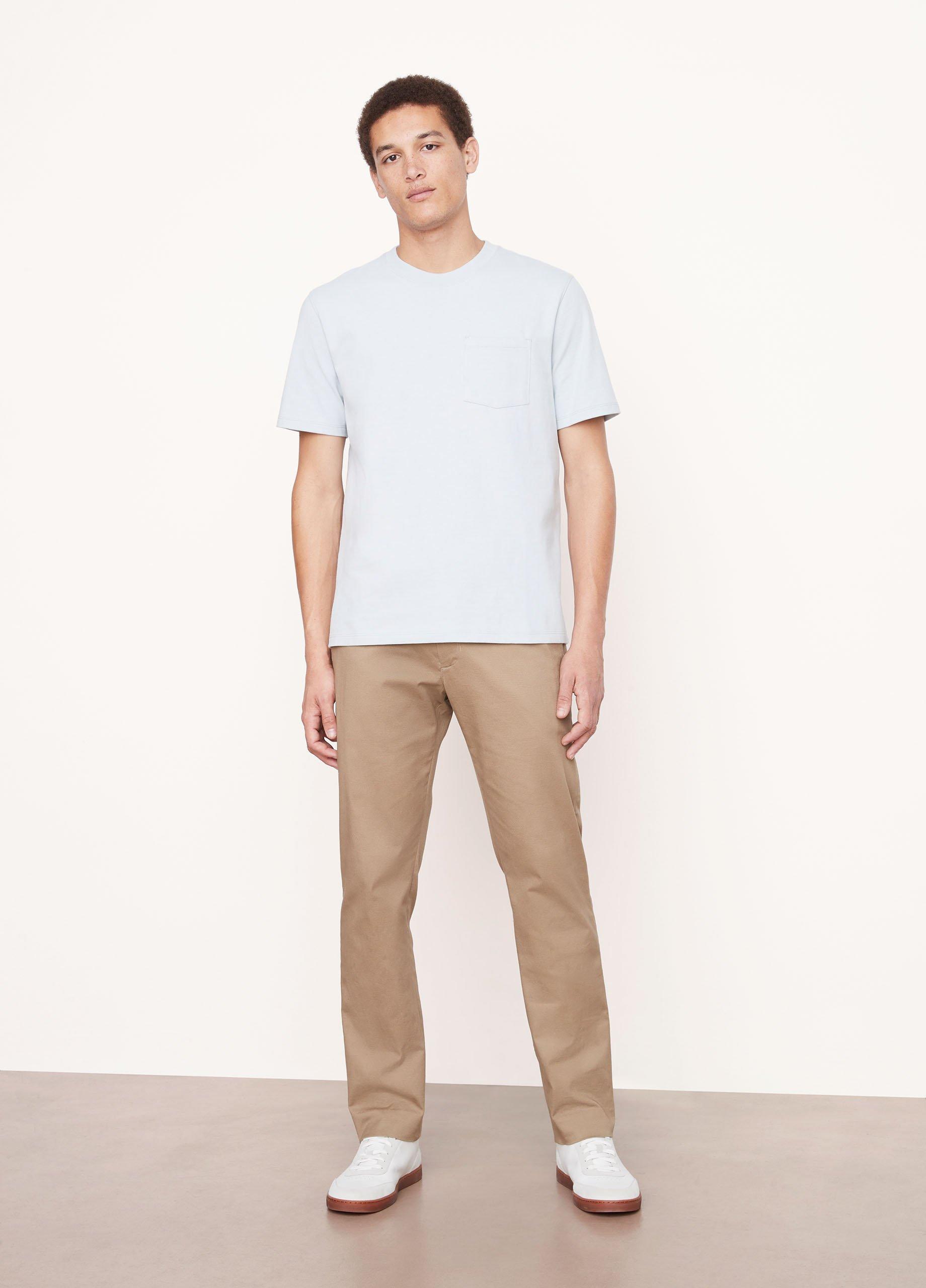 Sueded Jersey Short Sleeve Pocket T-Shirt image number 0