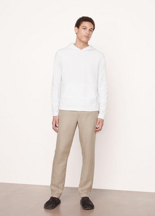 Sueded Jersey Popover Hoodie