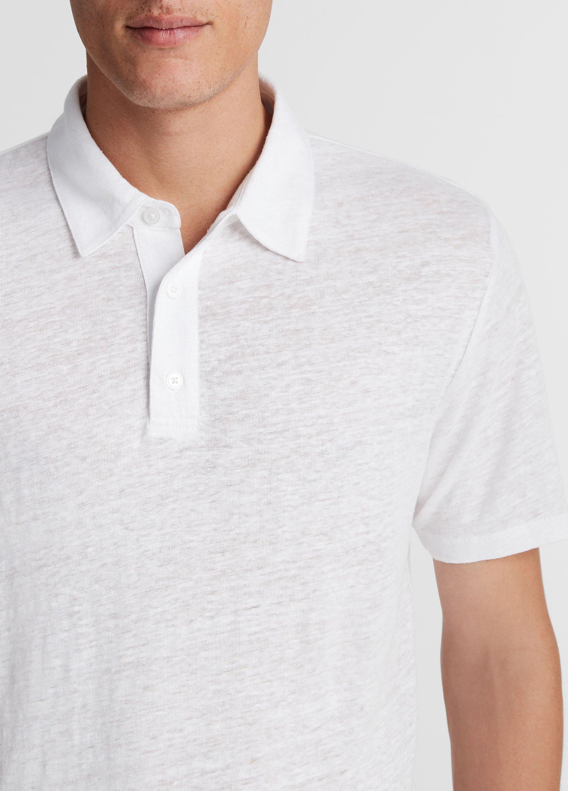 Linen Polo Shirt image number 1
