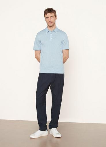 Linen Polo Shirt in Tees & Hoodies | Vince