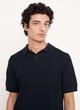 Sunfaded Piqué-Knit Cotton Polo Sweater image number 1