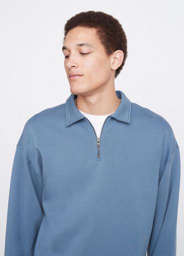 French Terry Quarter-Zip Pullover image number 1