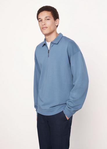 French Terry Quarter-Zip Pullover image number 2