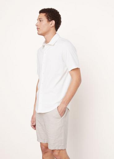 Pima Cotton Short Sleeve Button Down Shirt image number 2