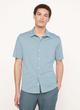 Pima Cotton Short Sleeve Button Down Shirt image number 1