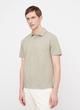 Garment Dye Fleck Stripe Short-Sleeve Polo Shirt image number 2