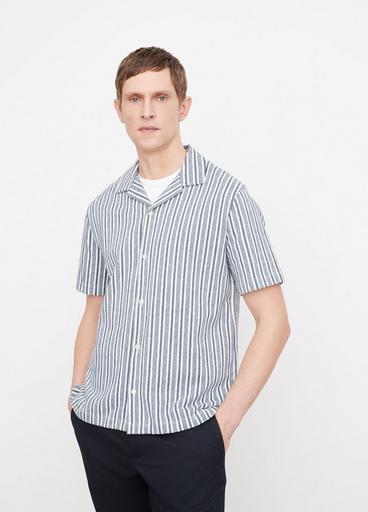 Cabana Stripe Short-Sleeve Button Down Shirt image number 1