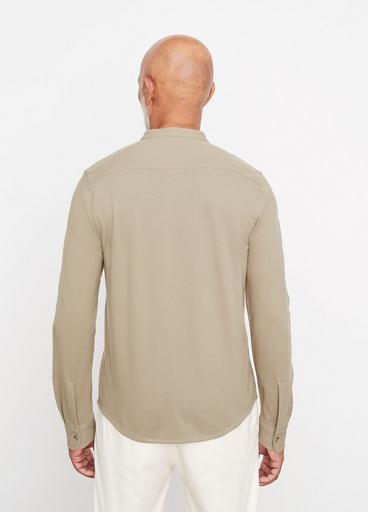 Pima Cotton Piqué Long-Sleeve T-Shirt image number 3