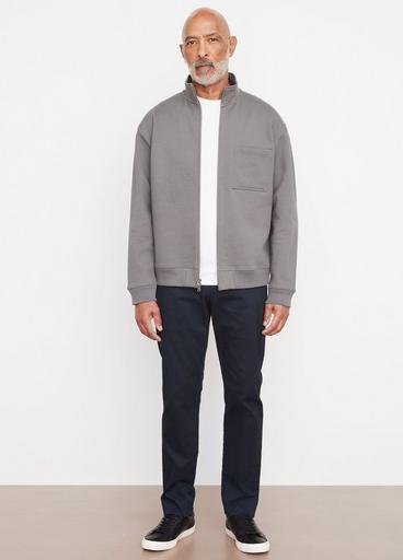 Fleece Zip-Up Jacket in Jackets & Outerwear | Vince