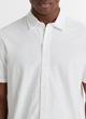 Heavy Slub Cotton Short-Sleeve Button-Front Shirt image number 1