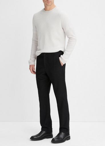Virgin Wool-Blend Flannel Trouser image number 2