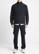 Shaker-Stitch Wool-Cashmere Full-Zip Sweater image number 0