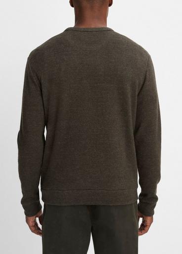 Drapey Long-Sleeve Crew Neck Pullover image number 3