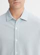 Cotton Piqué Button-Front Shirt image number 1