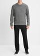Wool-Cashmere Relaxed Crew Neck Sweater image number 0