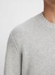 Wool-Cashmere Relaxed Crew Neck Sweater image number 1