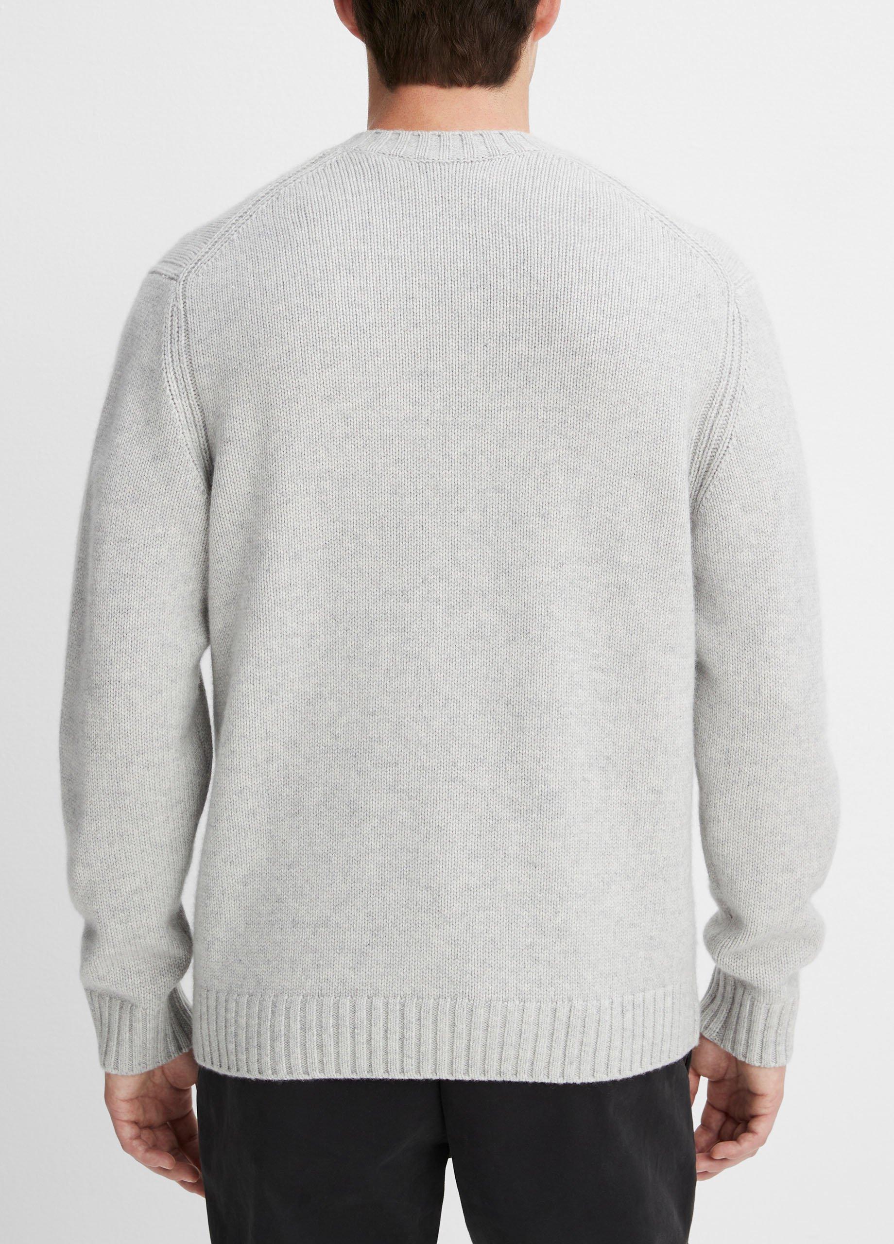 Men's 100% Pure Cashmere Sweater Crew Neck Long Sleeve Cashmere Sweate –  sheyle