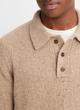 Plush Cashmere Donegal Polo image number 1
