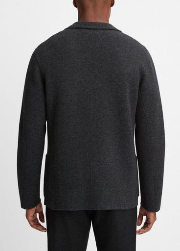 Notched-Lapel Cardigan in Sweaters | Vince