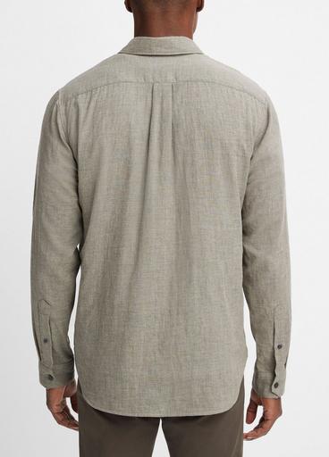 Double-Face Cotton Long-Sleeve Shirt image number 3