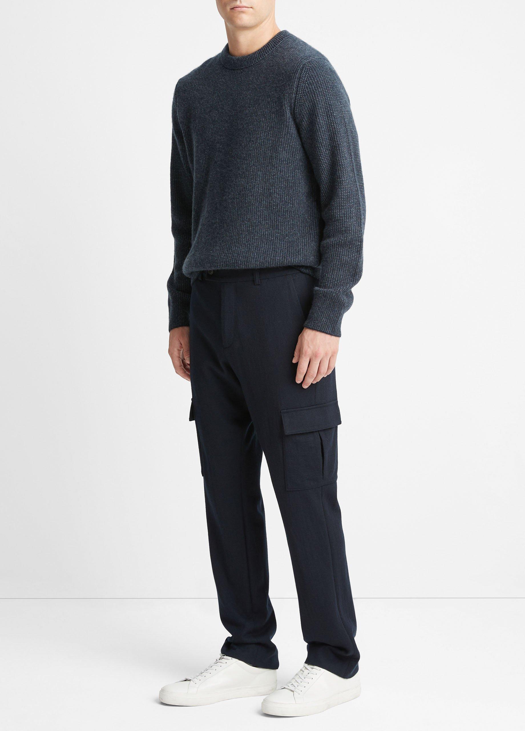 COSYHARU】Landau Wool Cargo Pants