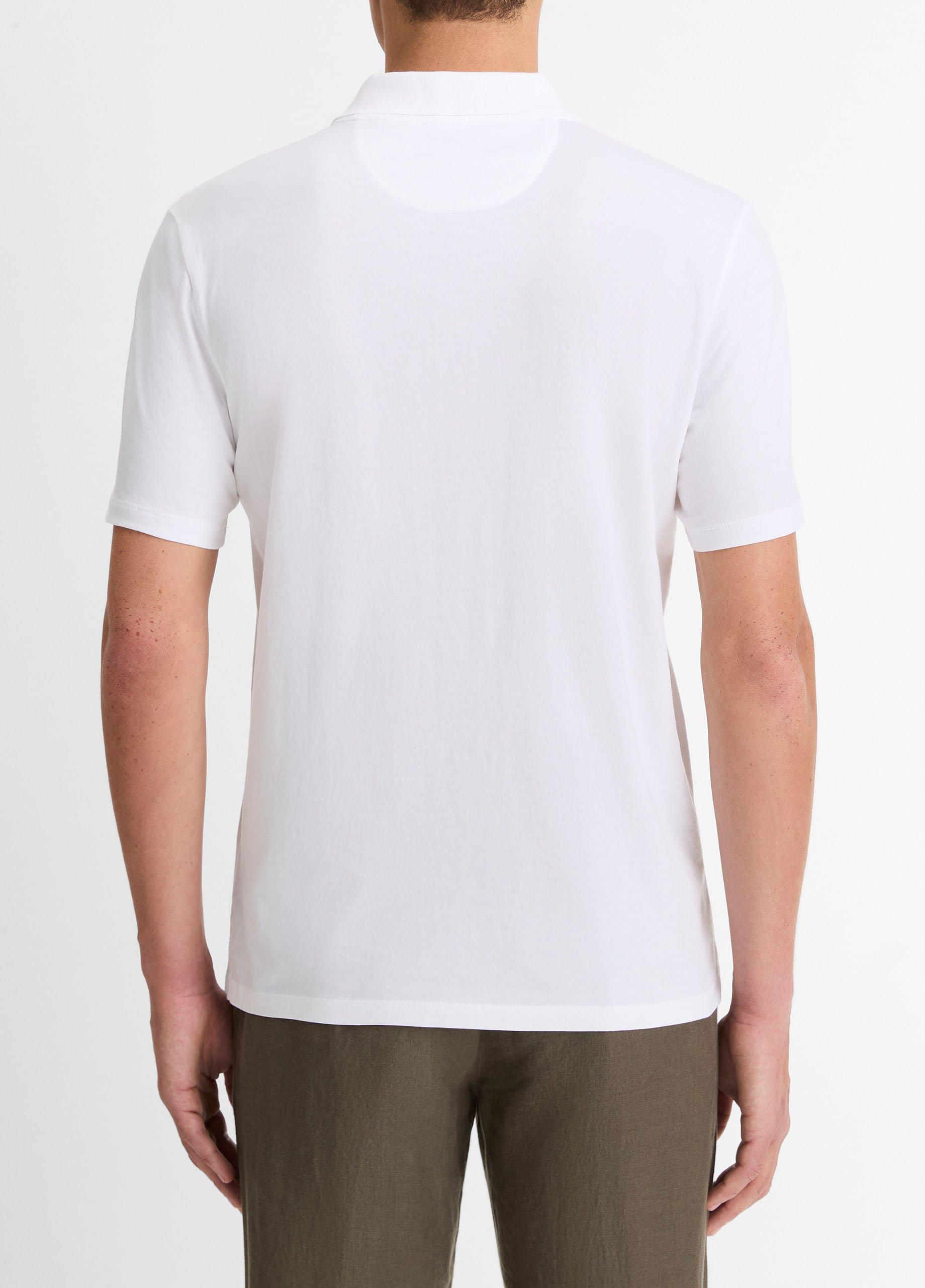 Pima Cotton Short-Sleeve Polo Shirt image number 2
