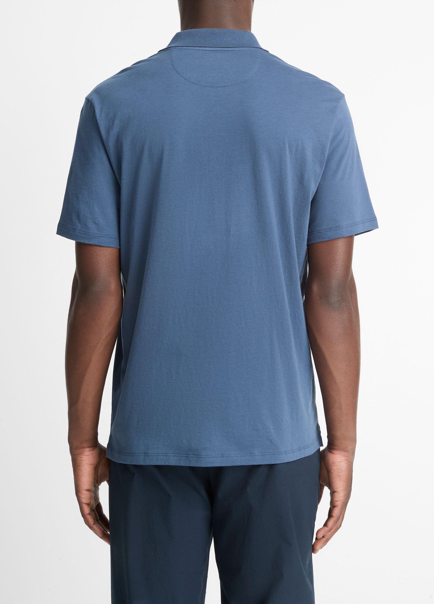 Pima Cotton Short-Sleeve Polo Shirt image number 2