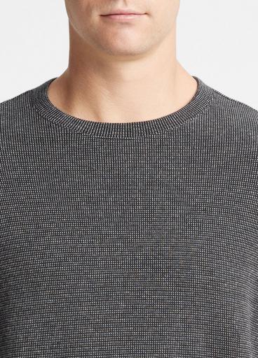 Textured Thermal Long-Sleeve Crew Neck T-Shirt image number 1