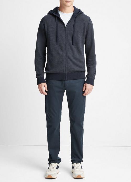 Vince packable discount tech zip hoodie