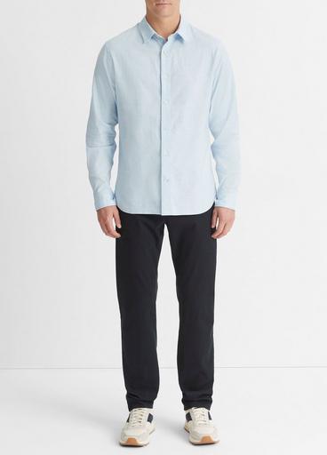Stretch Oxford Long-Sleeve Shirt image number 0