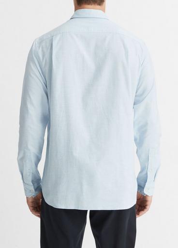 Stretch Oxford Long-Sleeve Shirt in Shirts | Vince