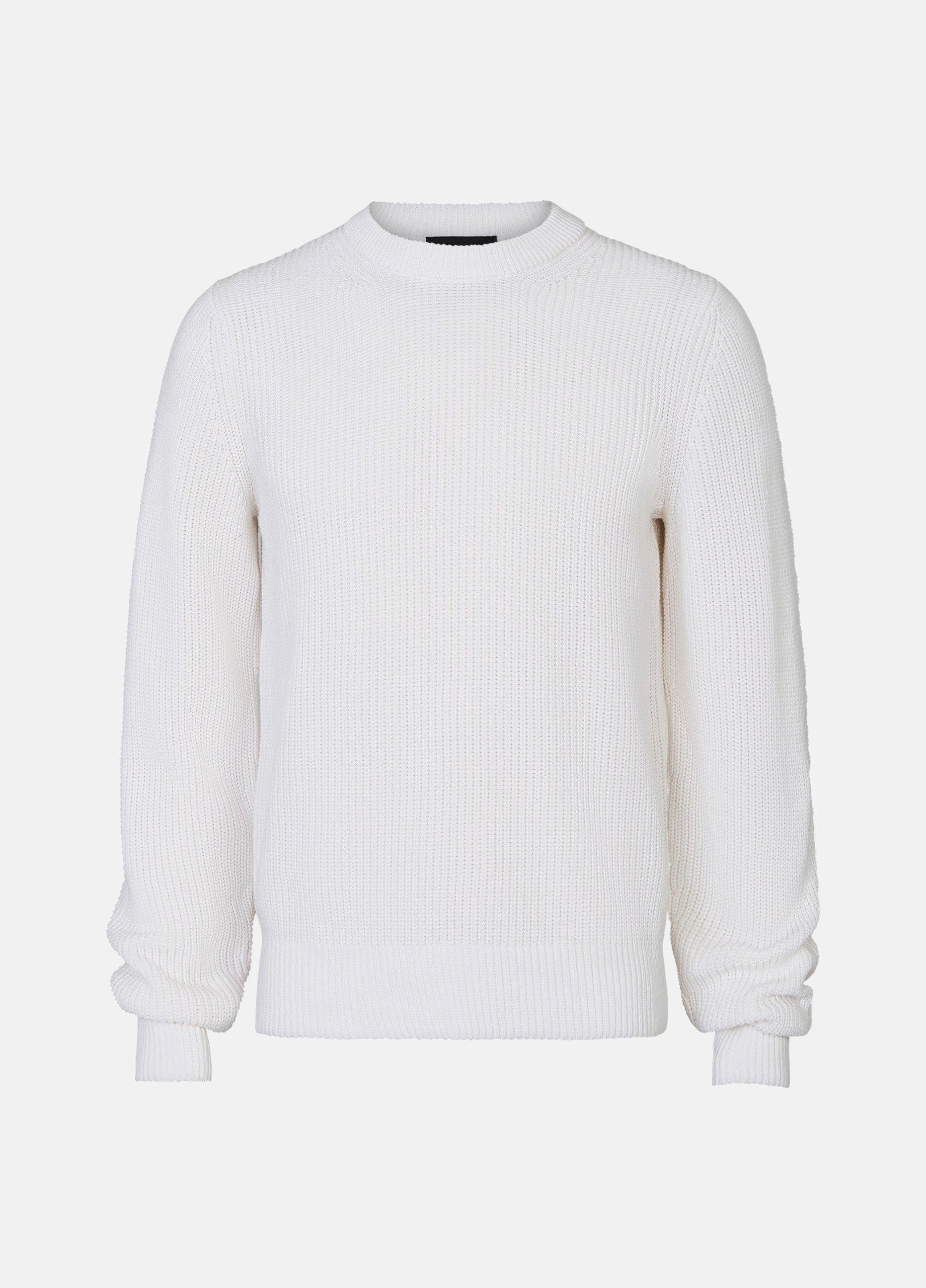 Shaker Cotton Crew Neck Sweater image number 0