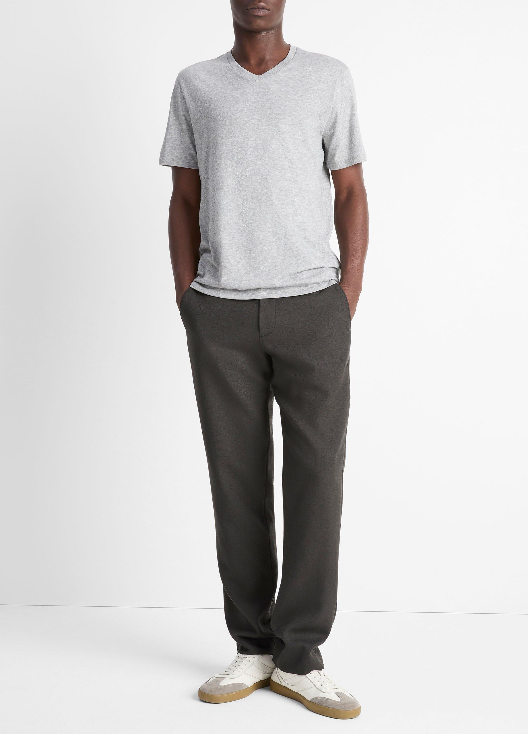 Pima-Cotton-V-Neck-T-Shirt-