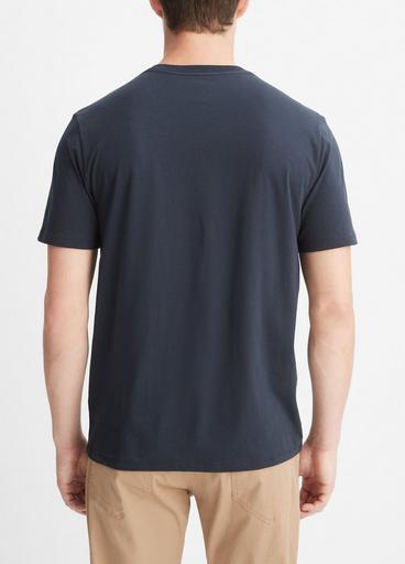 Pima Cotton V-Neck T-Shirt image number 3