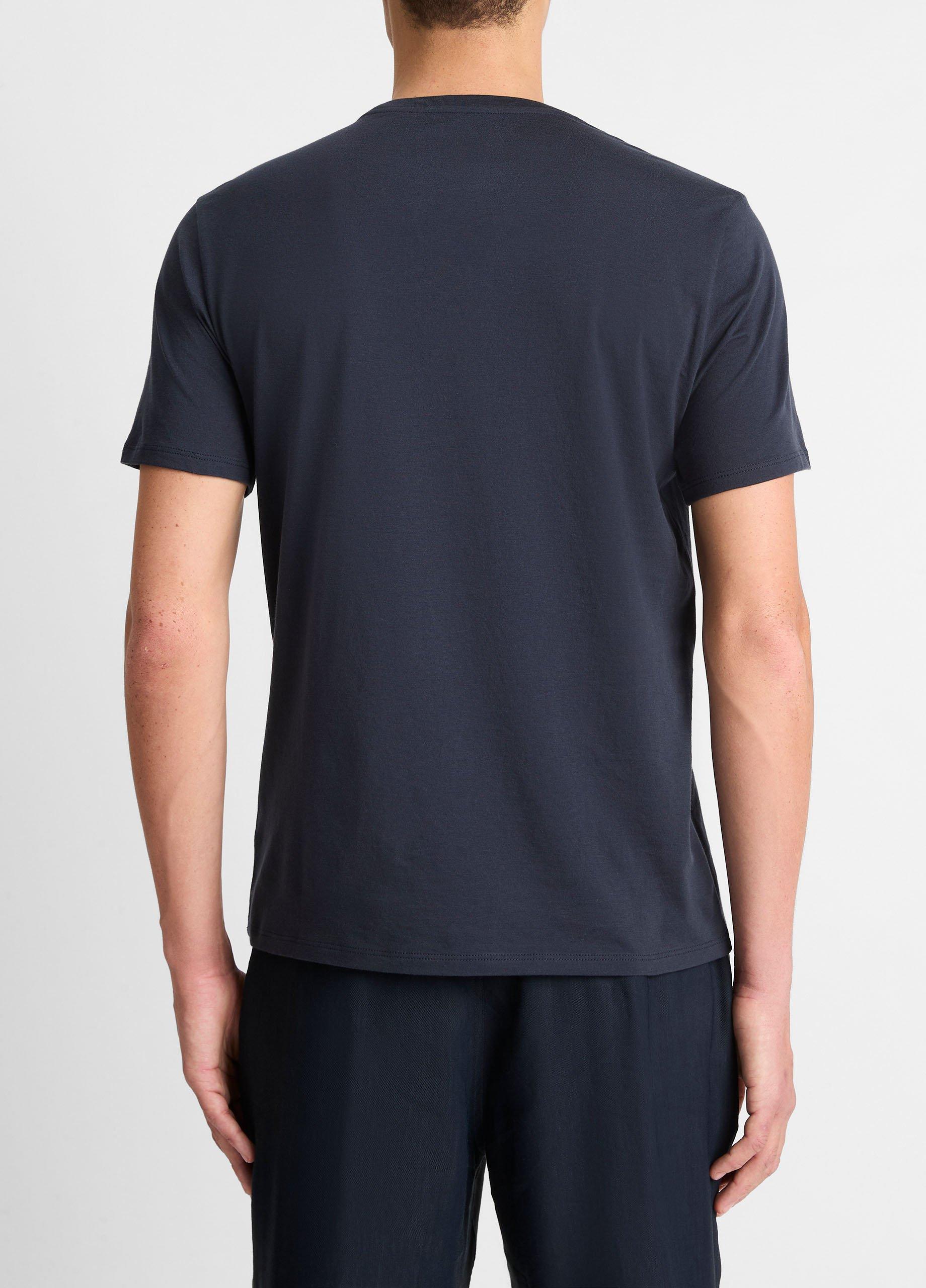 Pima Cotton Crew Neck T-Shirt image number 2