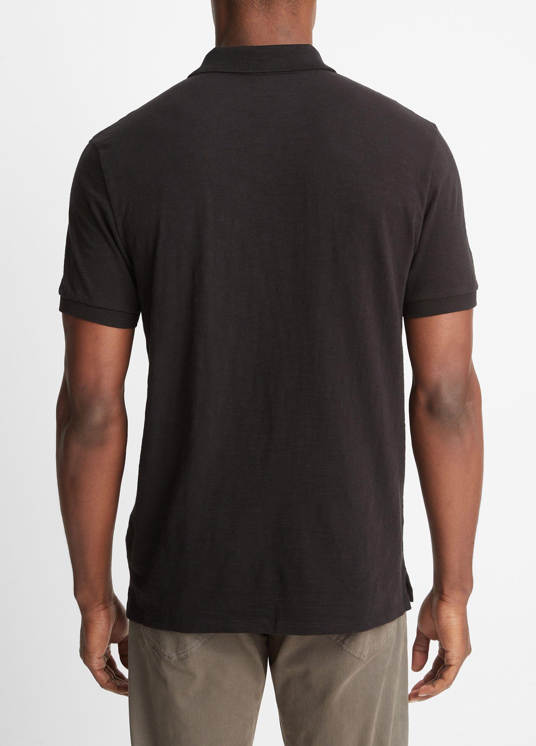 トップス FCRB-230137 WHOLE PATTERN S/S POLO XL Classic Slub Polo Shirt in Henleys & Polos | Vince