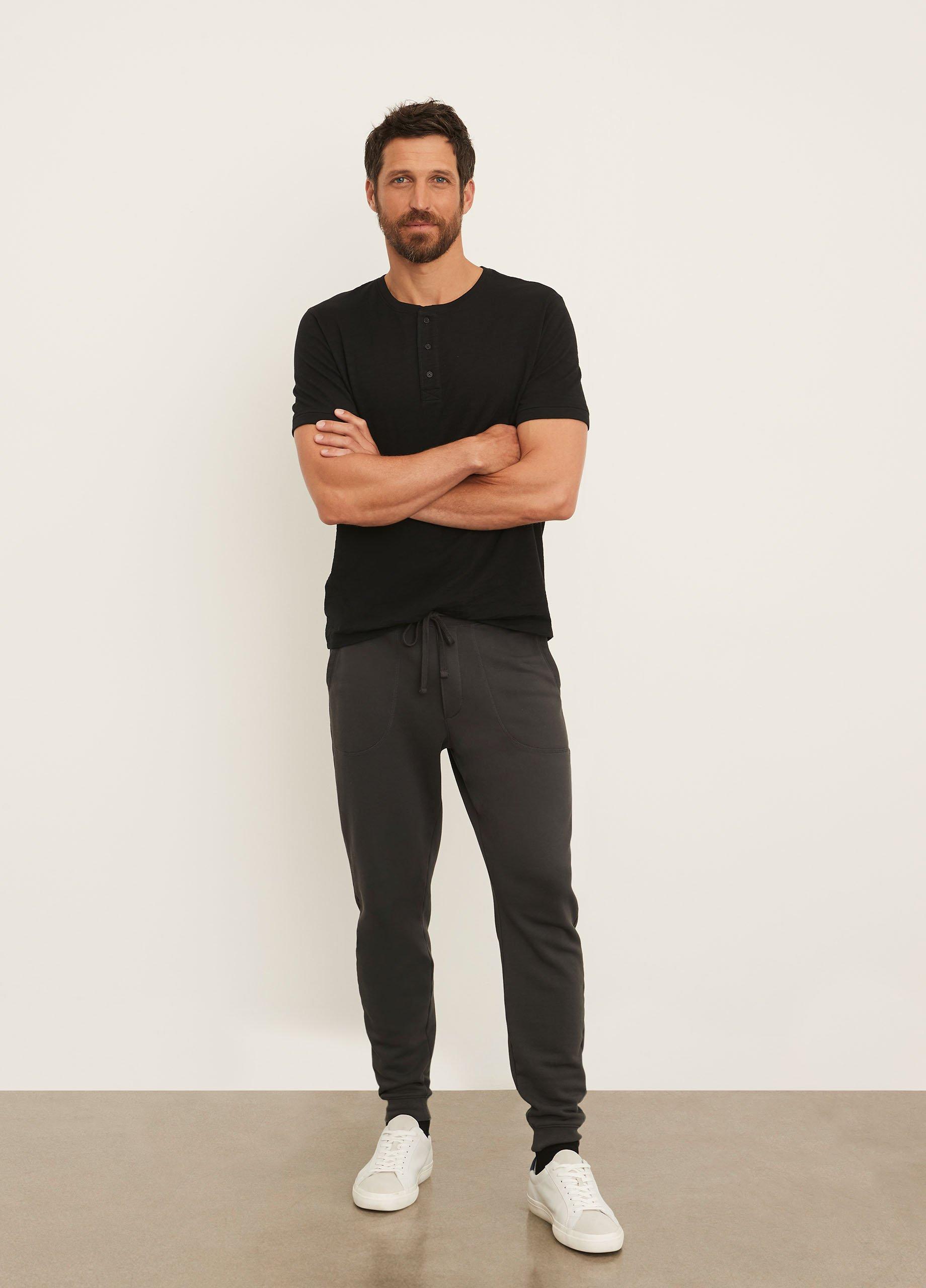 Slub Cotton Short Sleeve Henley image number 0