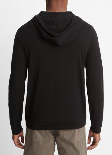 Featherweight Wool Cashmere Pullover Hoodie image number 3