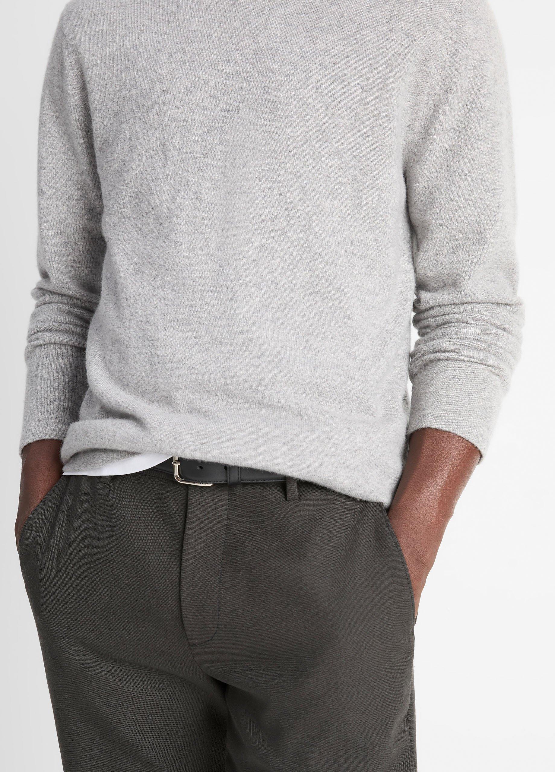 Vince asymmetric outlet cashmere crew