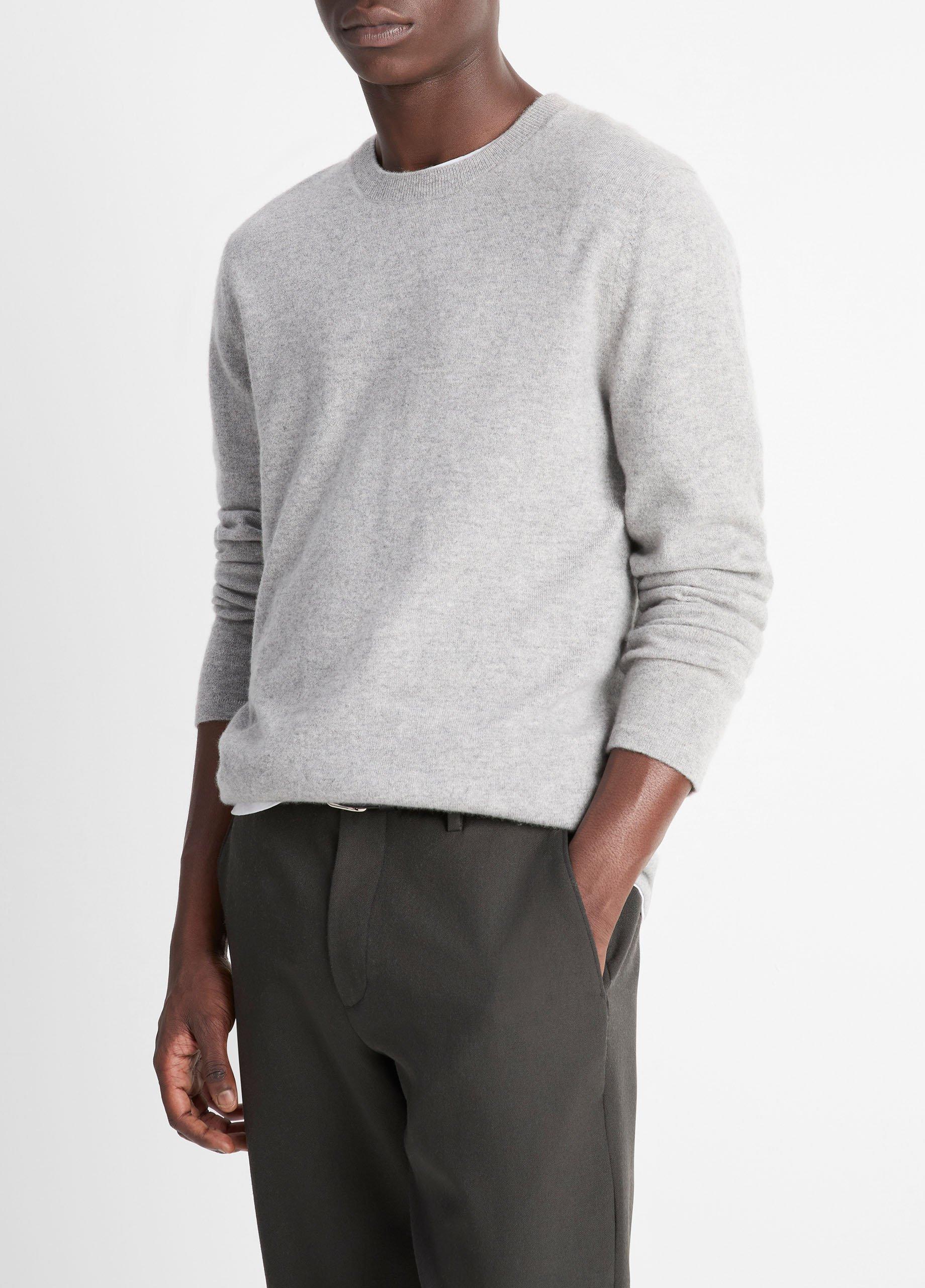 Vince grey 2025 cashmere sweater