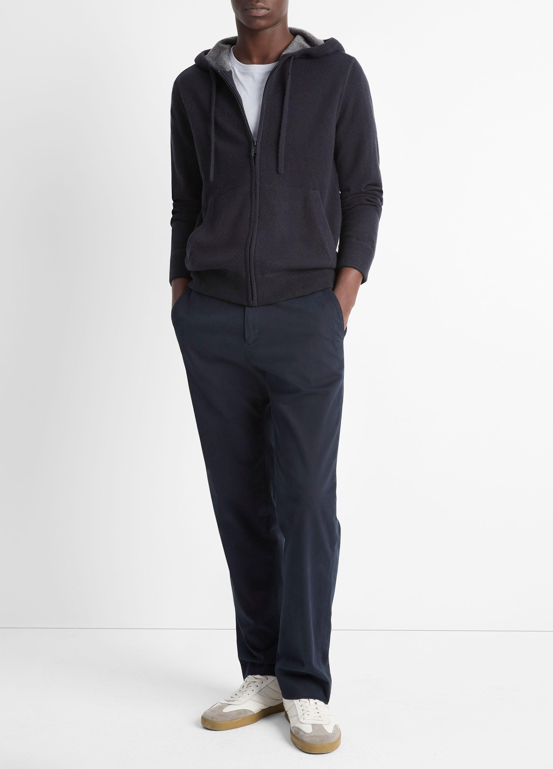 Vince cashmere shop zip hoodie