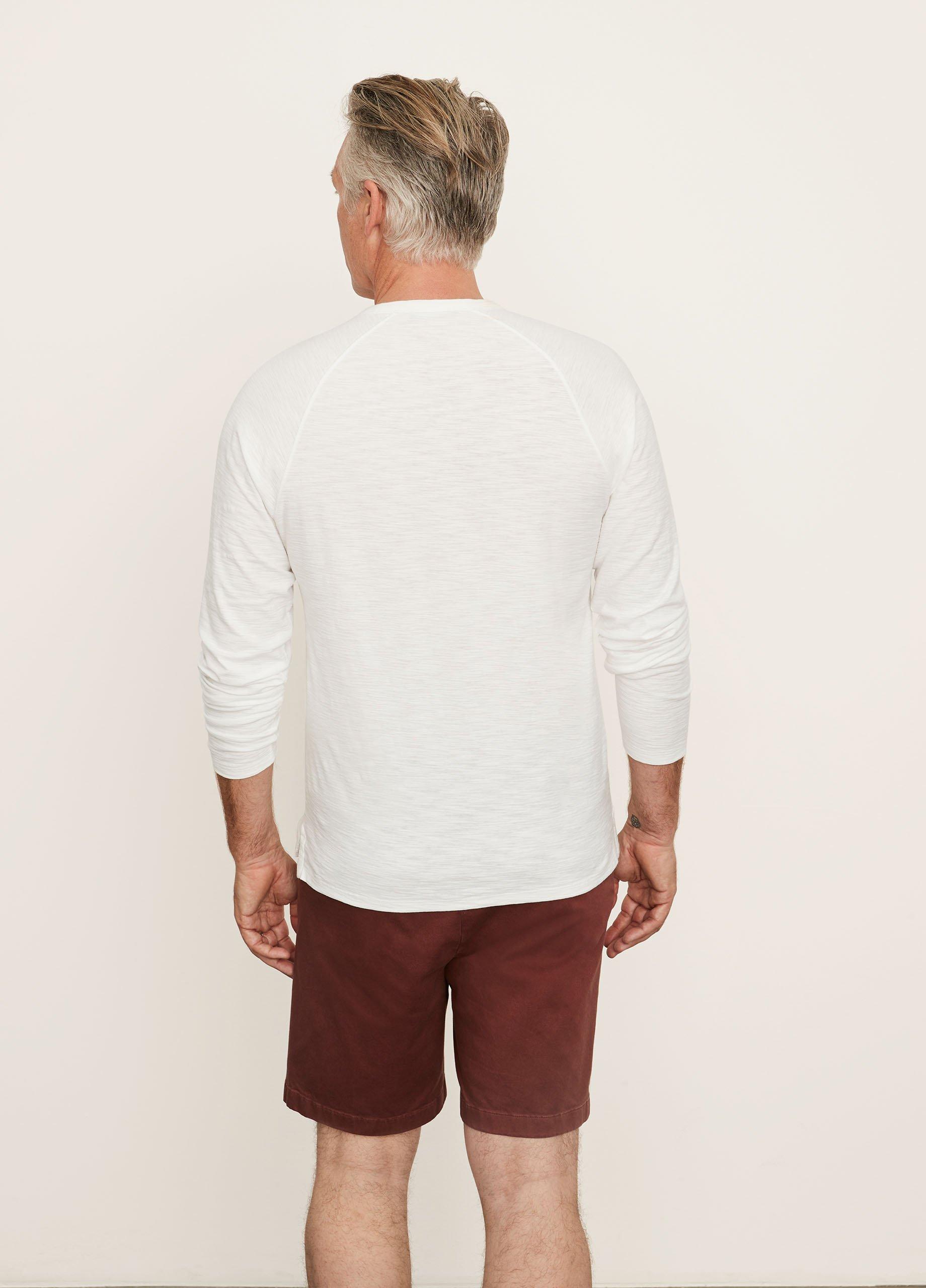 Cotton Long Sleeve Pocket Crew T-Shirt image number 3
