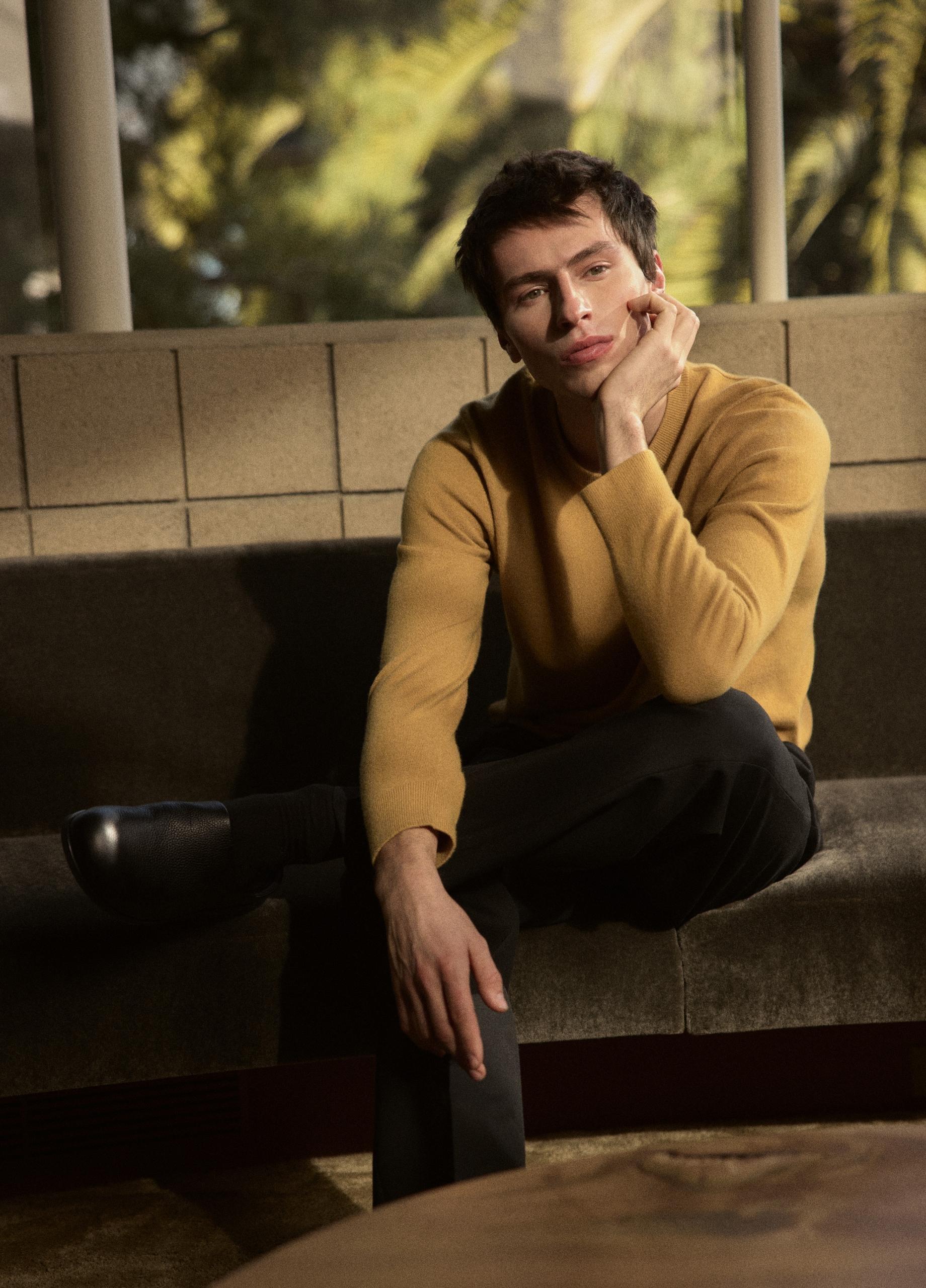 Cashmere Crew Neck Sweater image number 4