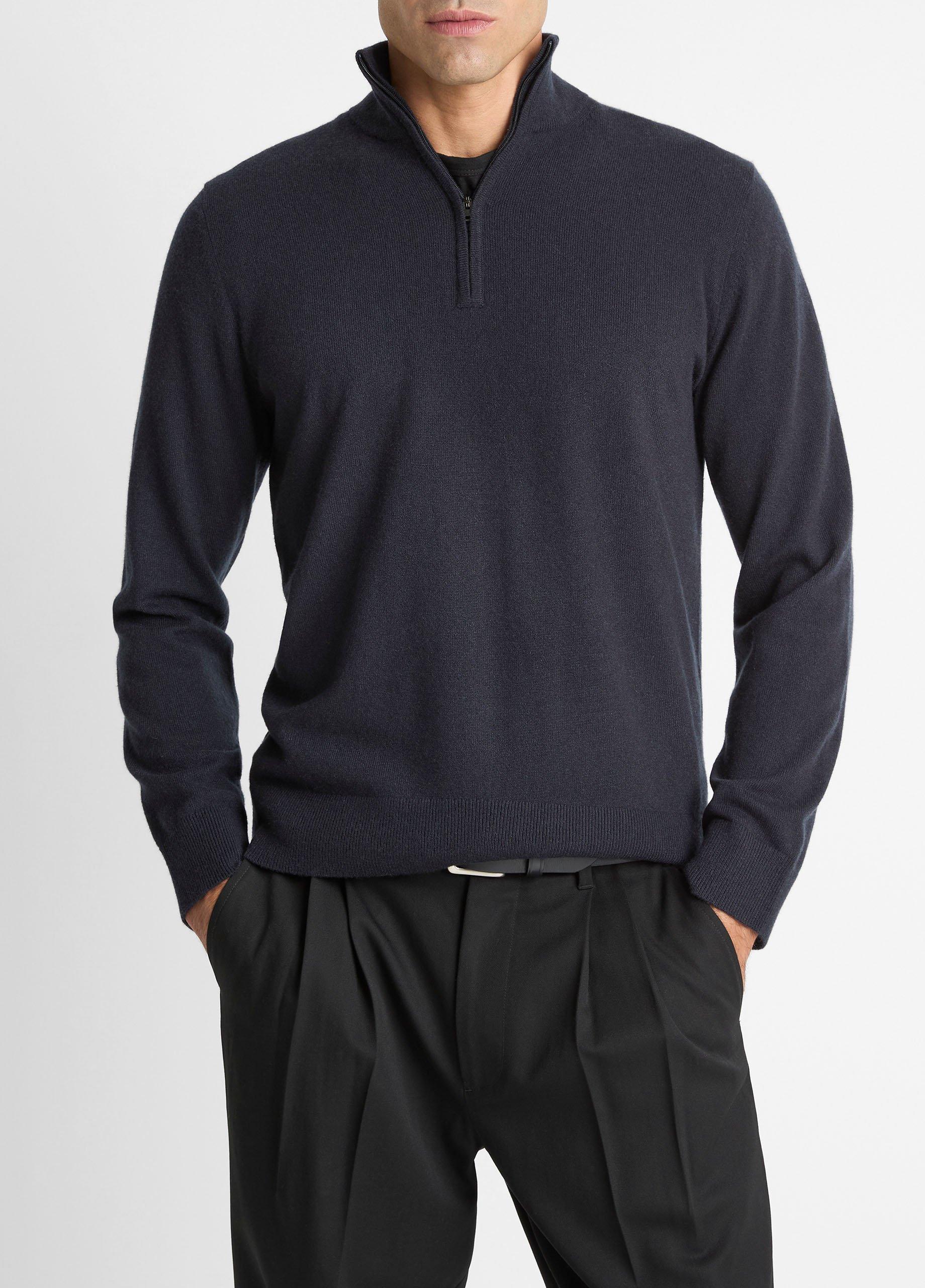 Cashmere Quarter-Zip Sweater image number 0